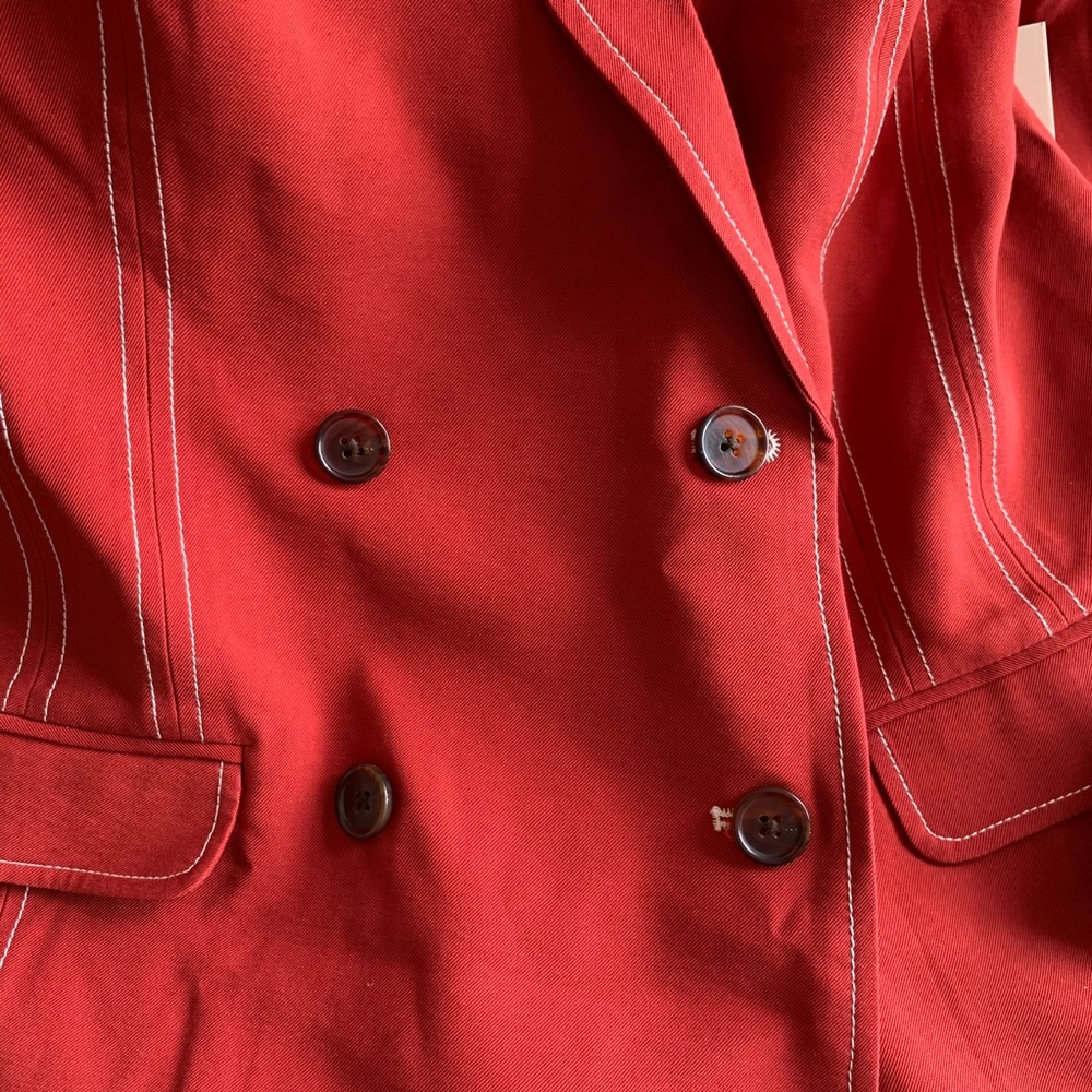 Revolve Capulet Dylan Double Breasted Blazer Xs - image 4